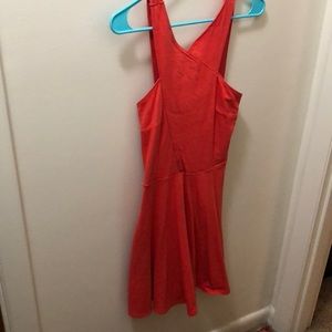 Red Hollister skater dress